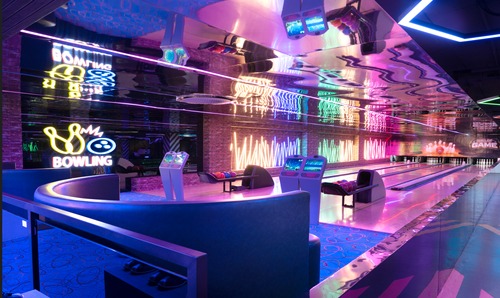 Neon Bowling Alley